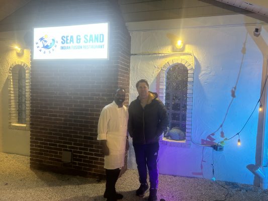 A Night at Sea & Sand, Highlands NJ sea