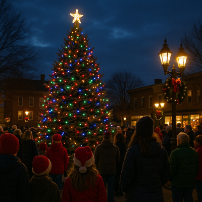 Highlands Annual Holiday Tree Lighting Set for December 5th highlandschristmastree